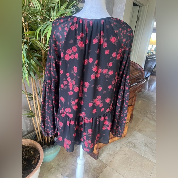 Michael Kors, ladies, long sleeve, sheer blouse, size, small excellent condition - Picture 7 of 15